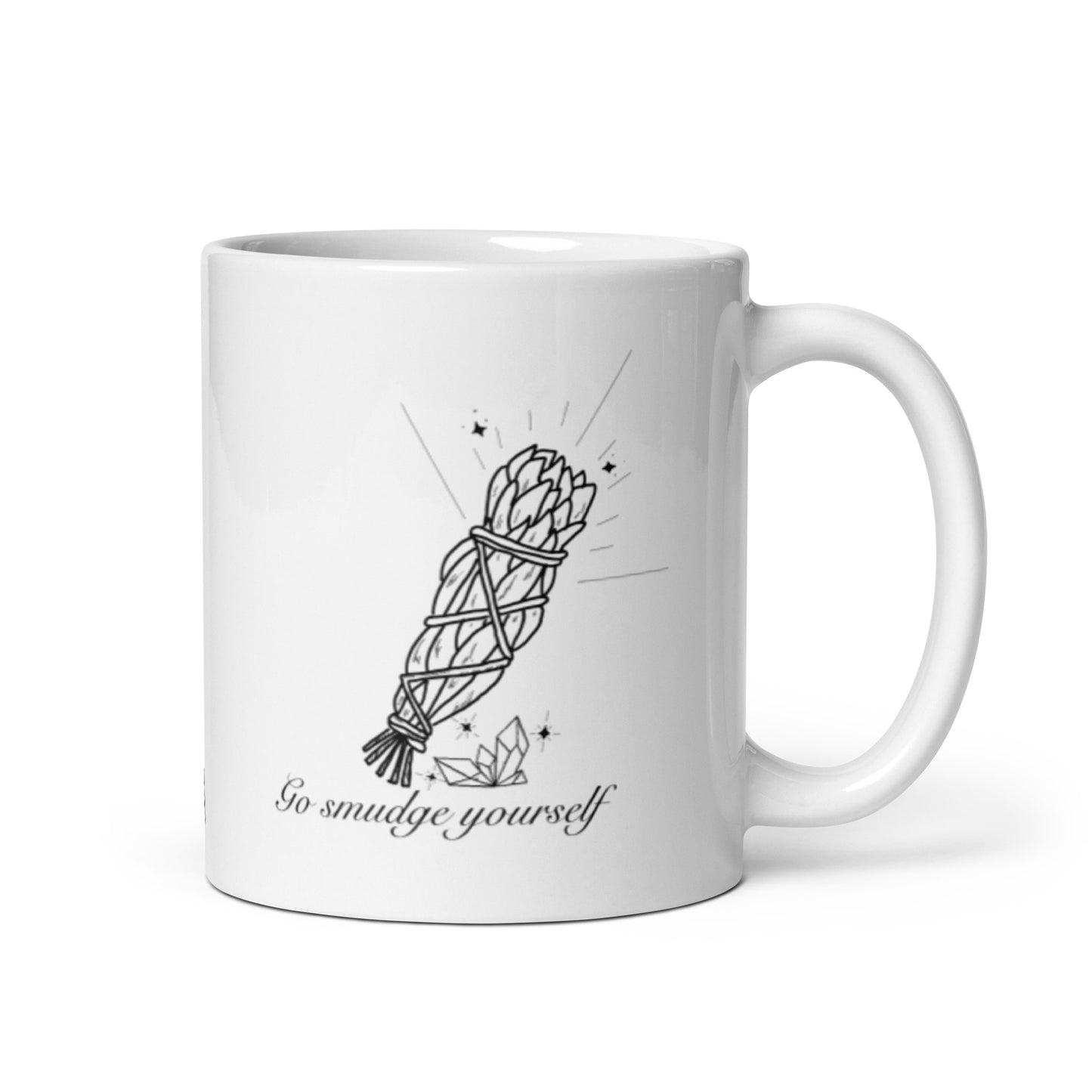 SMUDGE WITH SAGE Glossy Mug